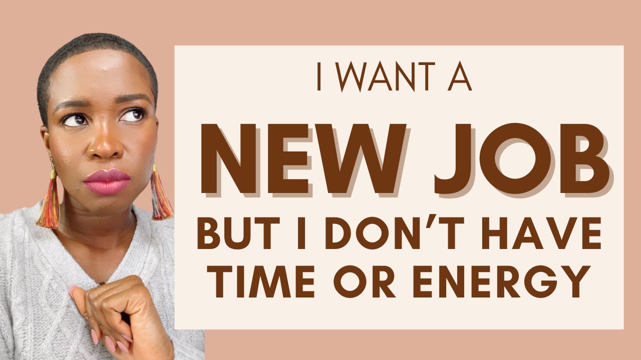 How to Job Search When You Have No Time or Energy