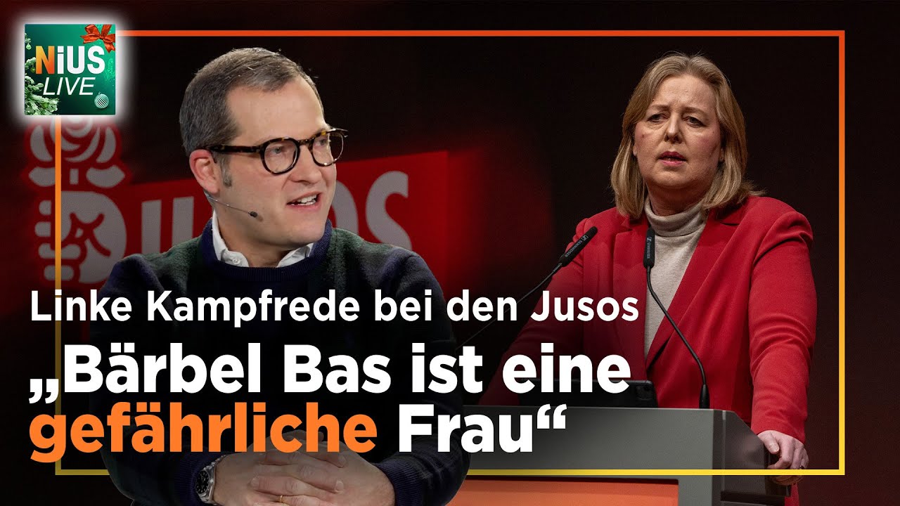 B&auml;rbel Bas: SPD-Chefin zerlegt Merz und ruft zum Klassenkampf auf | NIUS Live vom 01. Dezember 2025