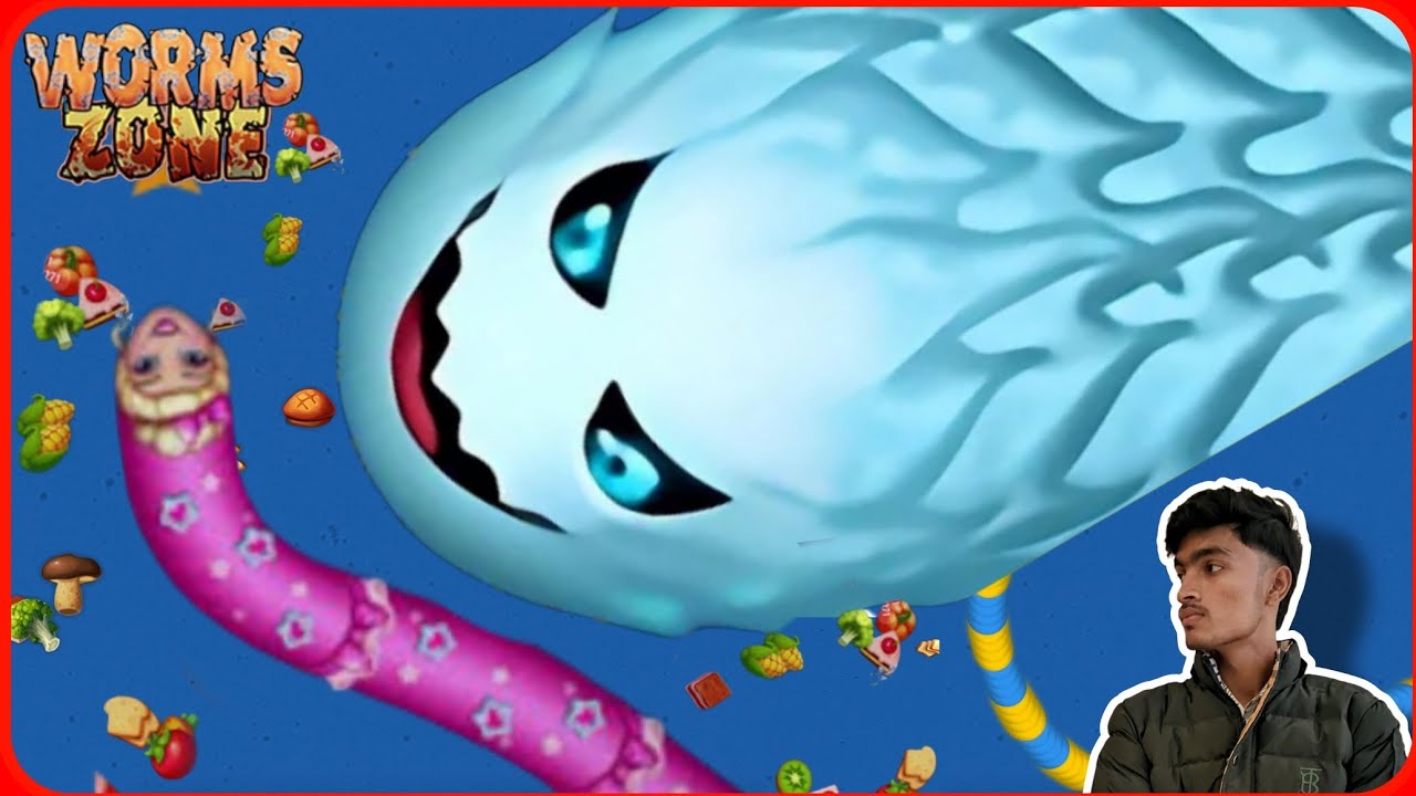Wormzone.io new Fun game play #viral #warzone #337  