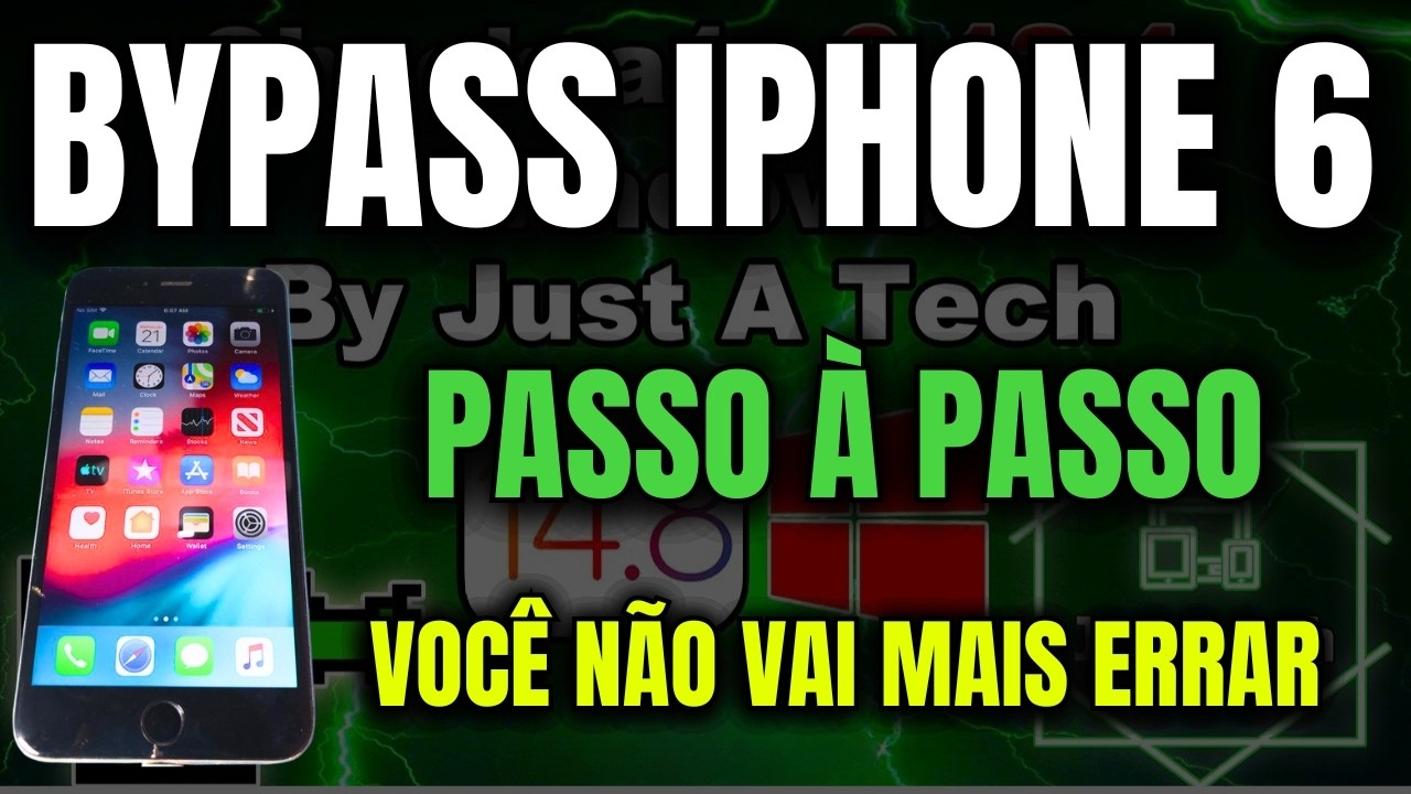 Solução Para Bypass iPhone 6 e 6 Plus SEM SINAL | PASSO À PASSO!