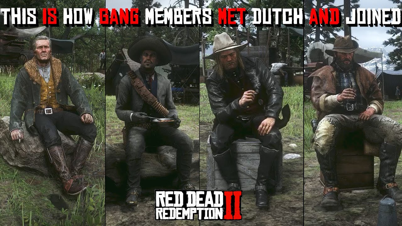 This is How Gang Members Met Dutch And Joined The Gang In Red Dead Redemption 2