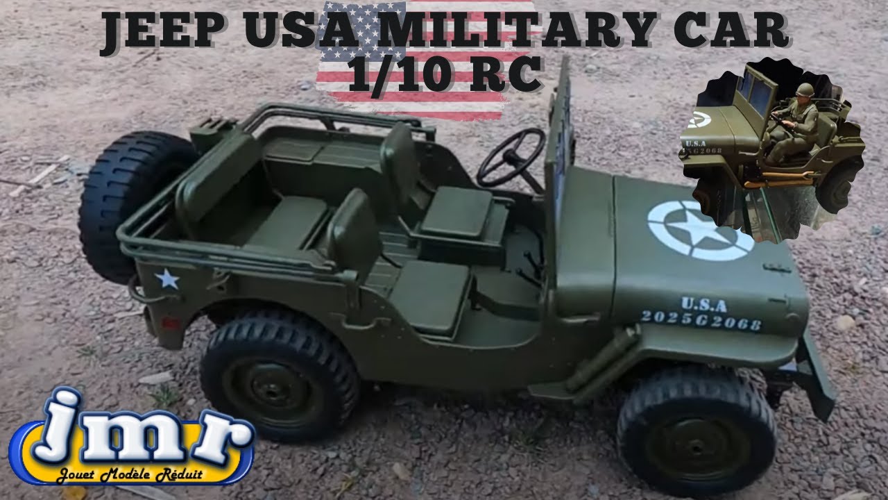 JEEP USA MILITARYCAR 1/10 RC