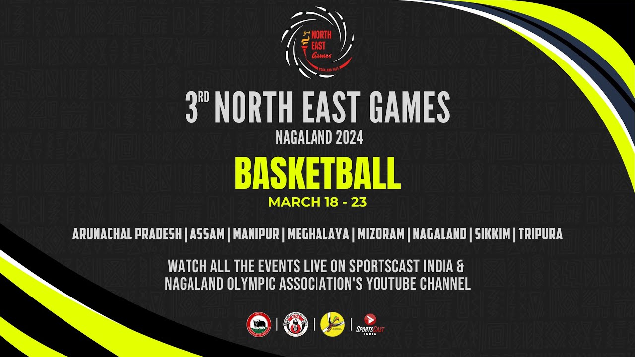 3rd North East Games Nagaland 2024 | Basketball | Day 4