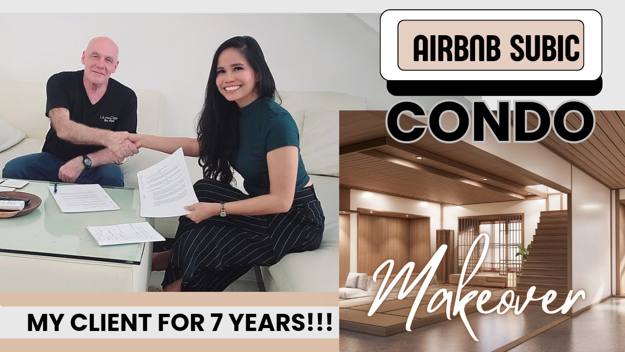 Airbnb in Subic Bay Freeport Zone: My Client’s First Look at His Condo Makeover by Dreams Ideal Team
