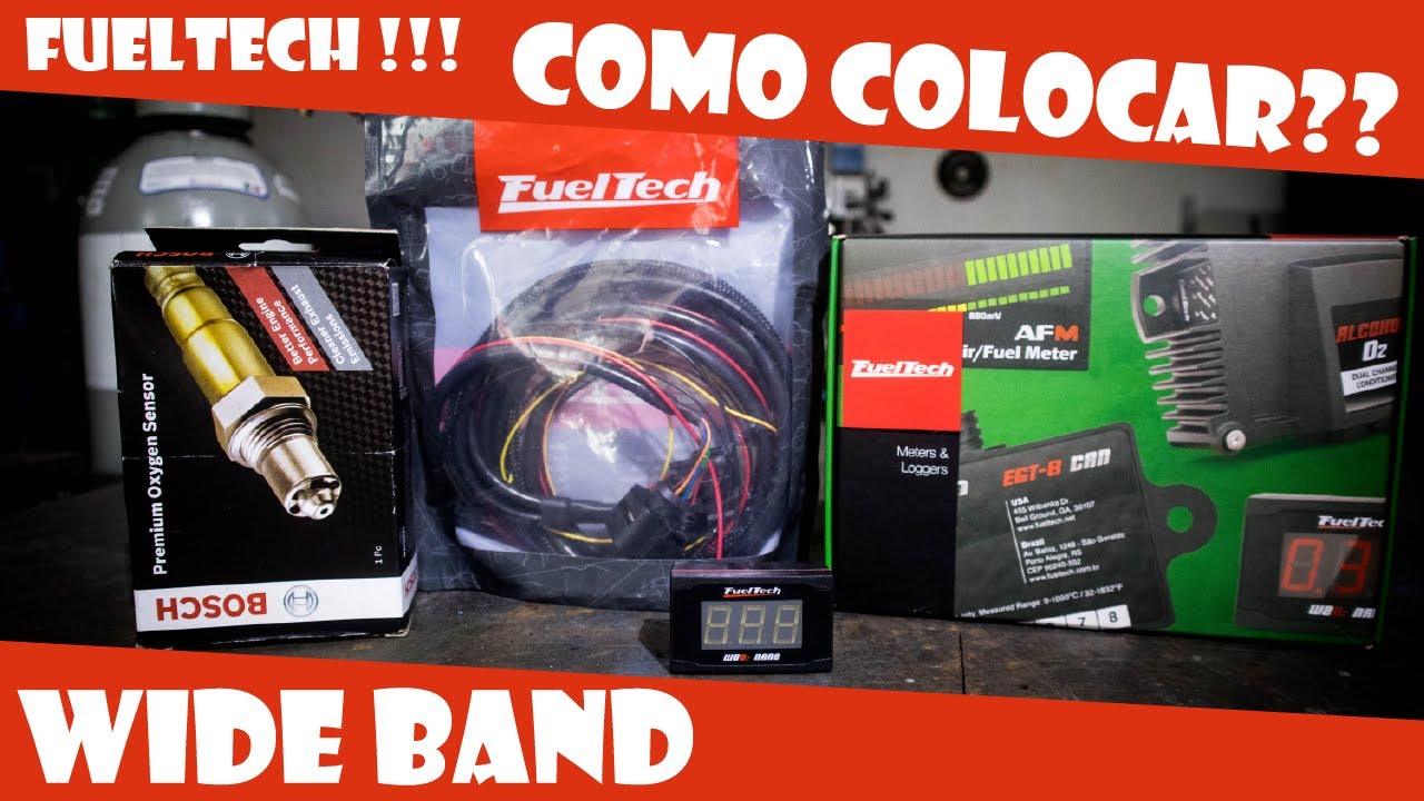 COMO COLOCAR WIDEBAND, PRIMER PASO PARA LA FUELTECH...