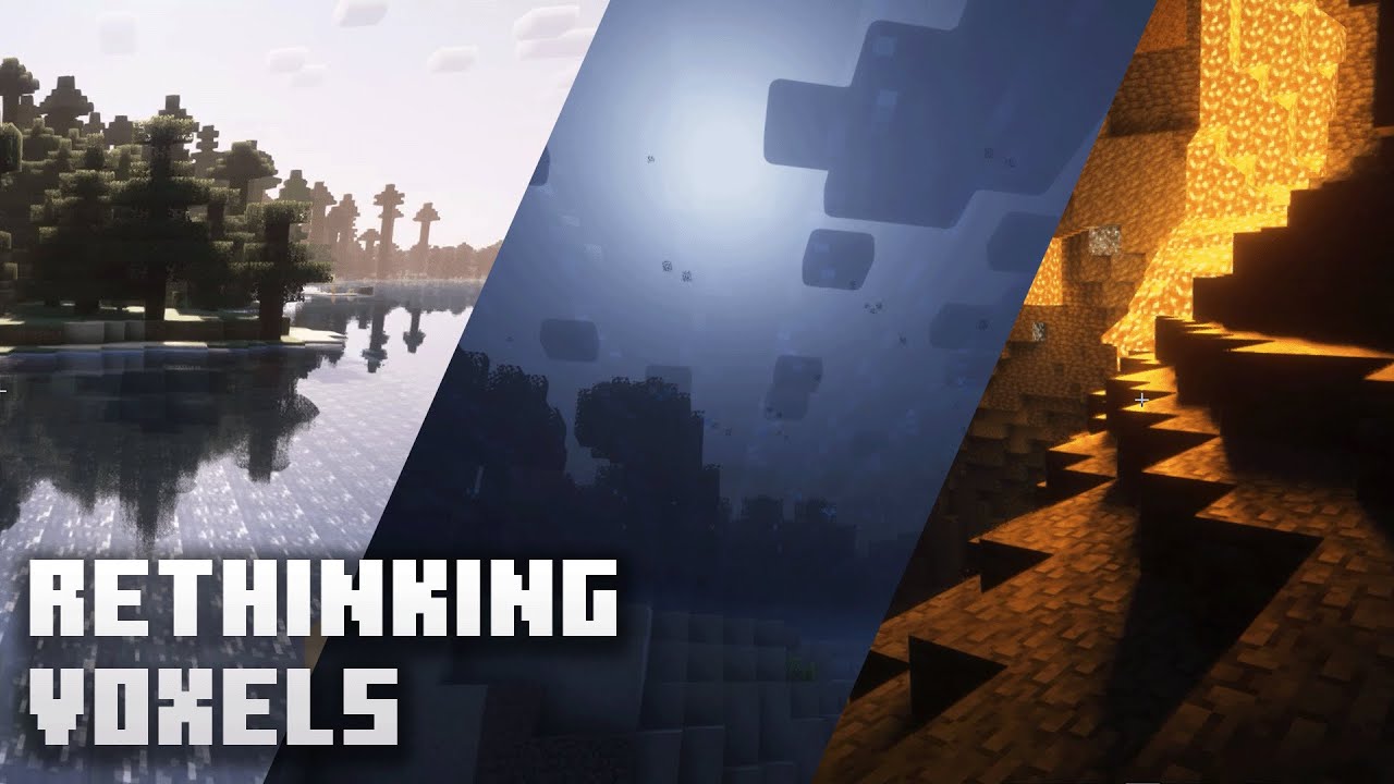 Rethinking VOXELS Shaders will make your Minecraft like Real Life
