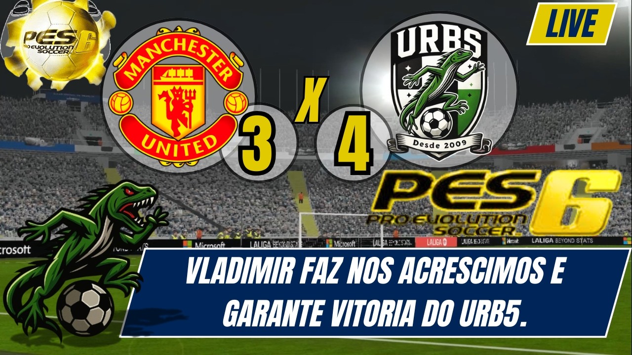 Cortes URB5TV - PES6 PC #manchesterunitedfc