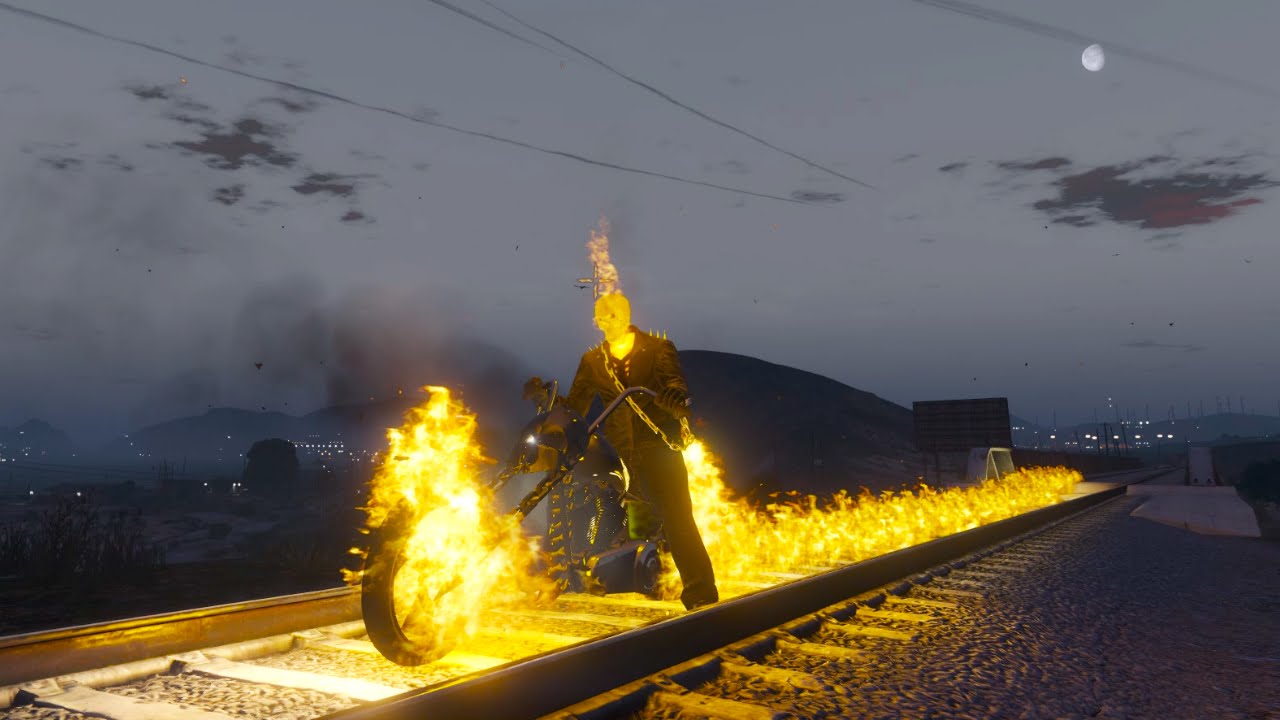GTA 5 Ghost Rider Mod
