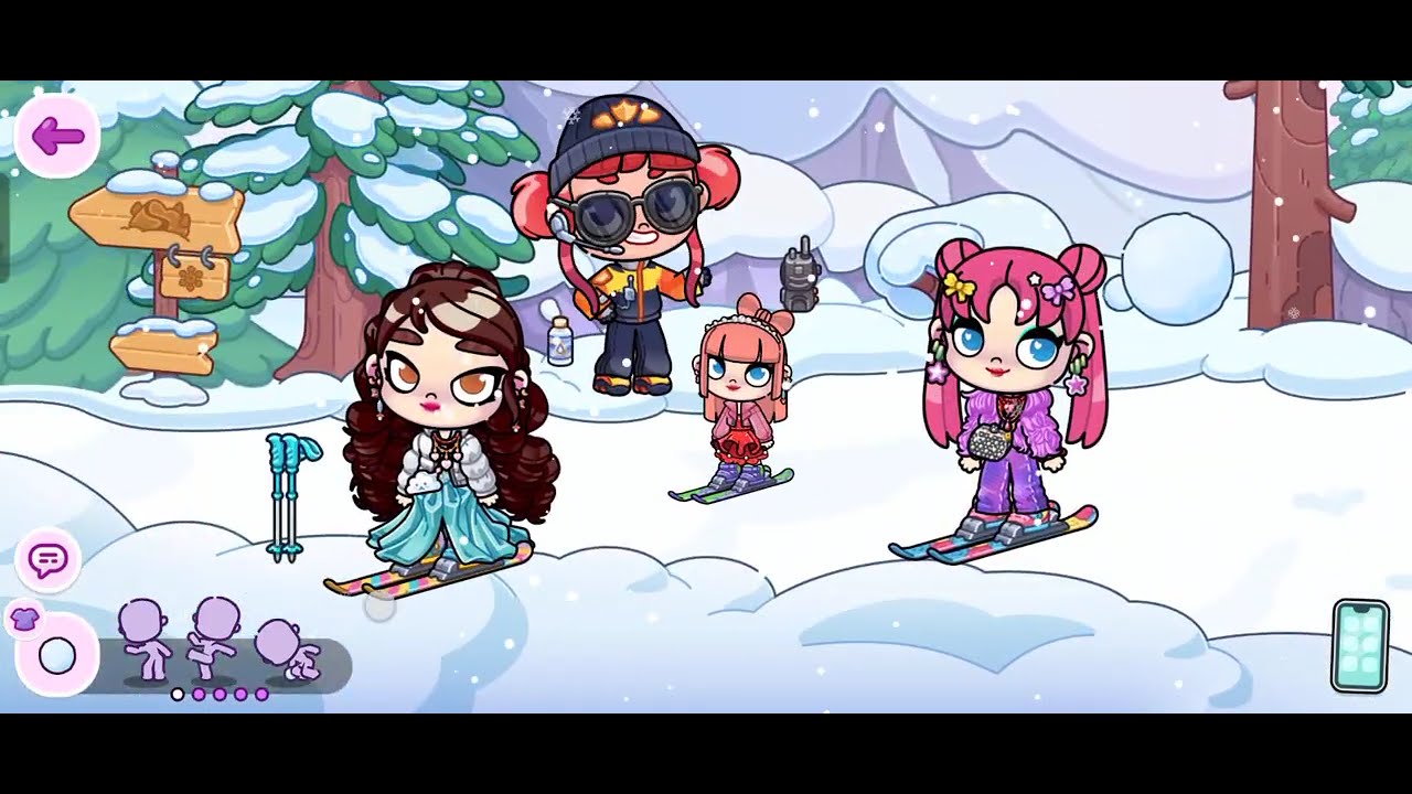 Snowy Days | Skiing | Avatar World
