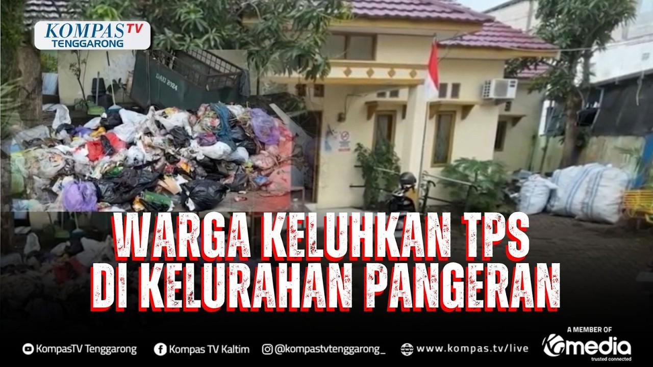 Warga Keluhkan TPS Di Kelurahan Pangeran