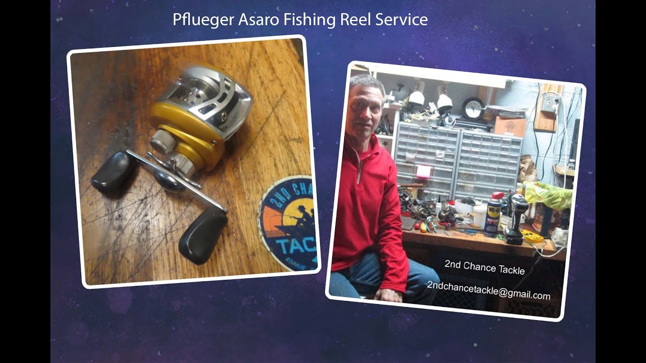 Как обслуживать и ремонтировать рыболовную катушку Pflueger Asaro Bait Casting и делать это своим...