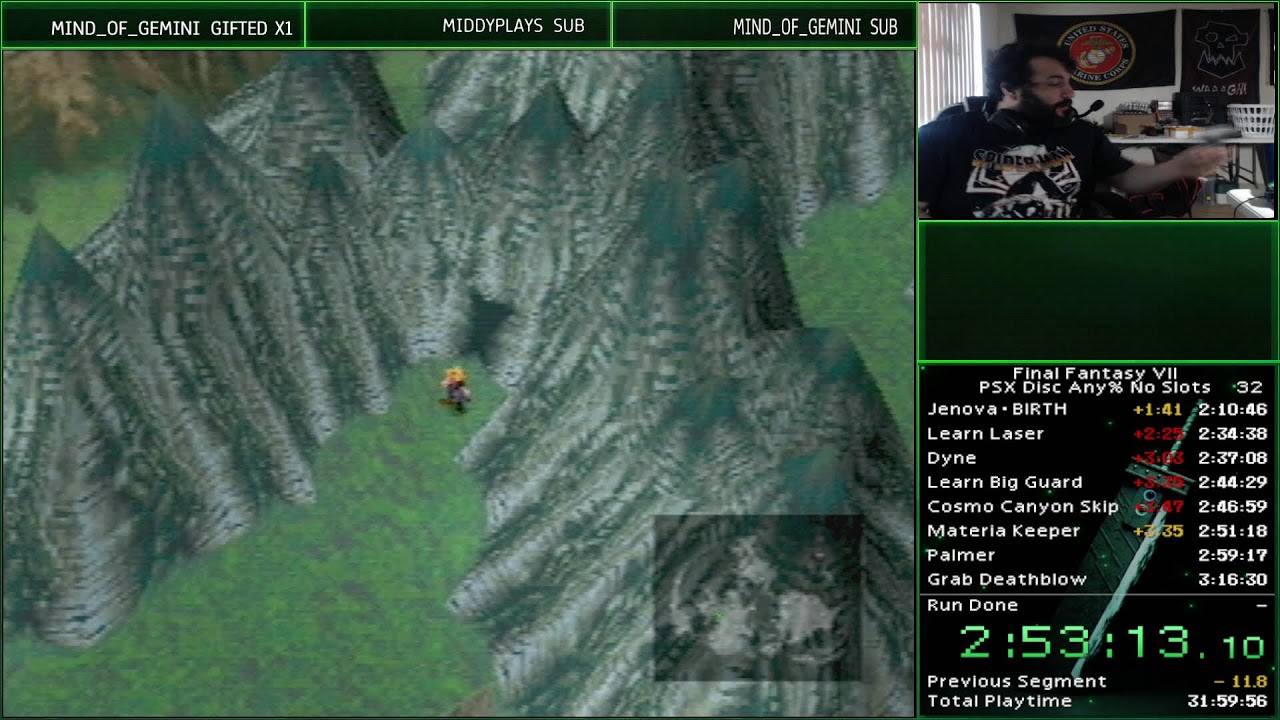 Lets Get a PB FF7 Any% No Slots