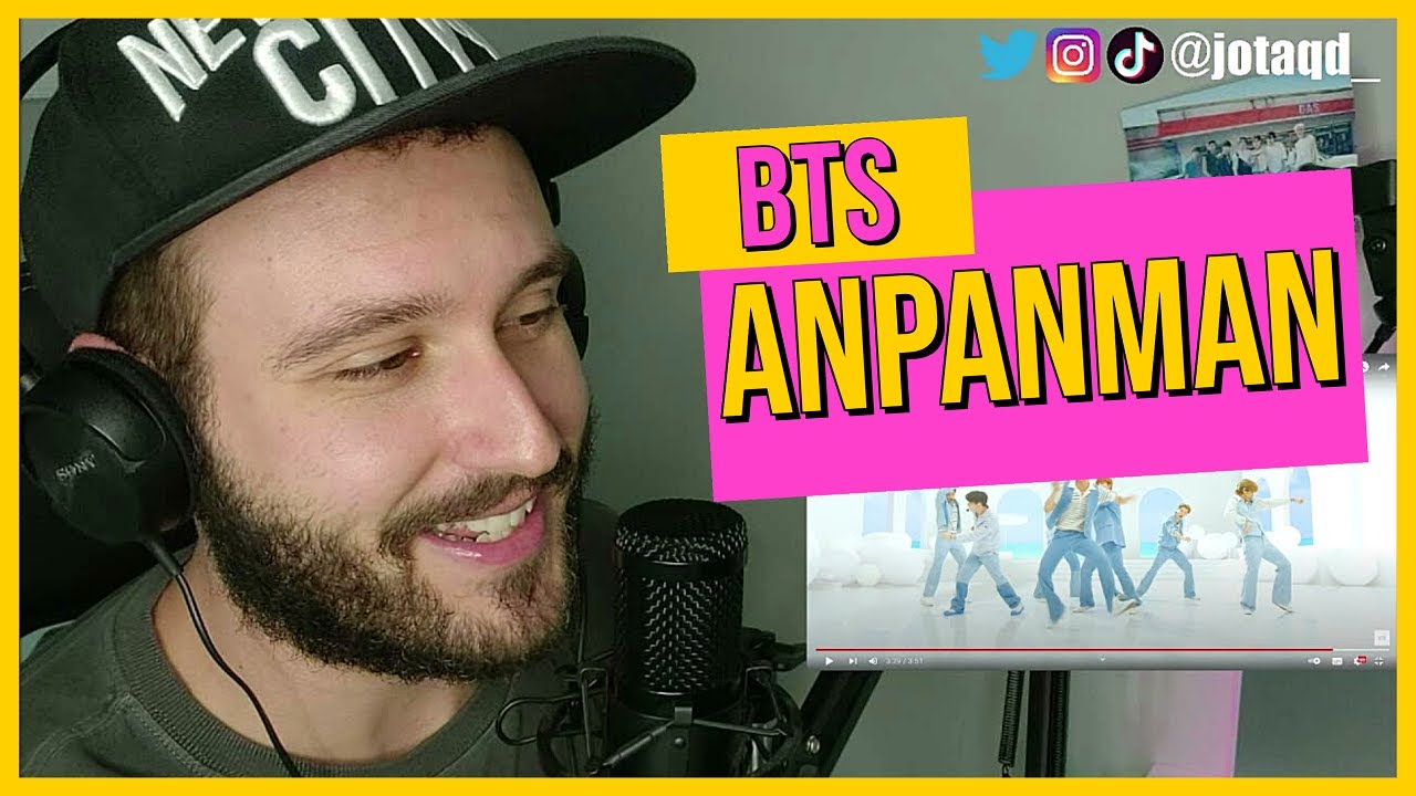 BTS - ANPANMAN | REAÇÃO | REACT | REACTION | REAGINDO PELA PRIMEIRA VEZ | KPOP 💜