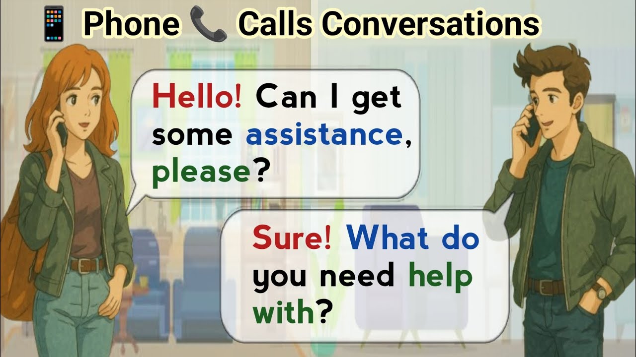 English for Daily Life | Phone Calls Conversation for Beginners