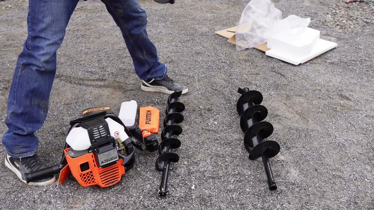 Unboxing Erdbohrer Fuxtec