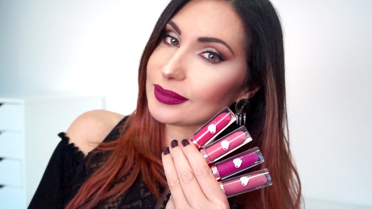 CLIOMAKEUP NUOVE COLORAZIONI LIQUIDLOVE 💄 Lip swatches, matite abbinate e comparazioni || LadyGlow