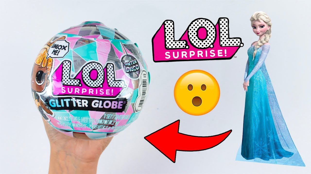 HO TROVATO ELSA DI FROZEN! LOL SURPRISE GLITTER GLOBE