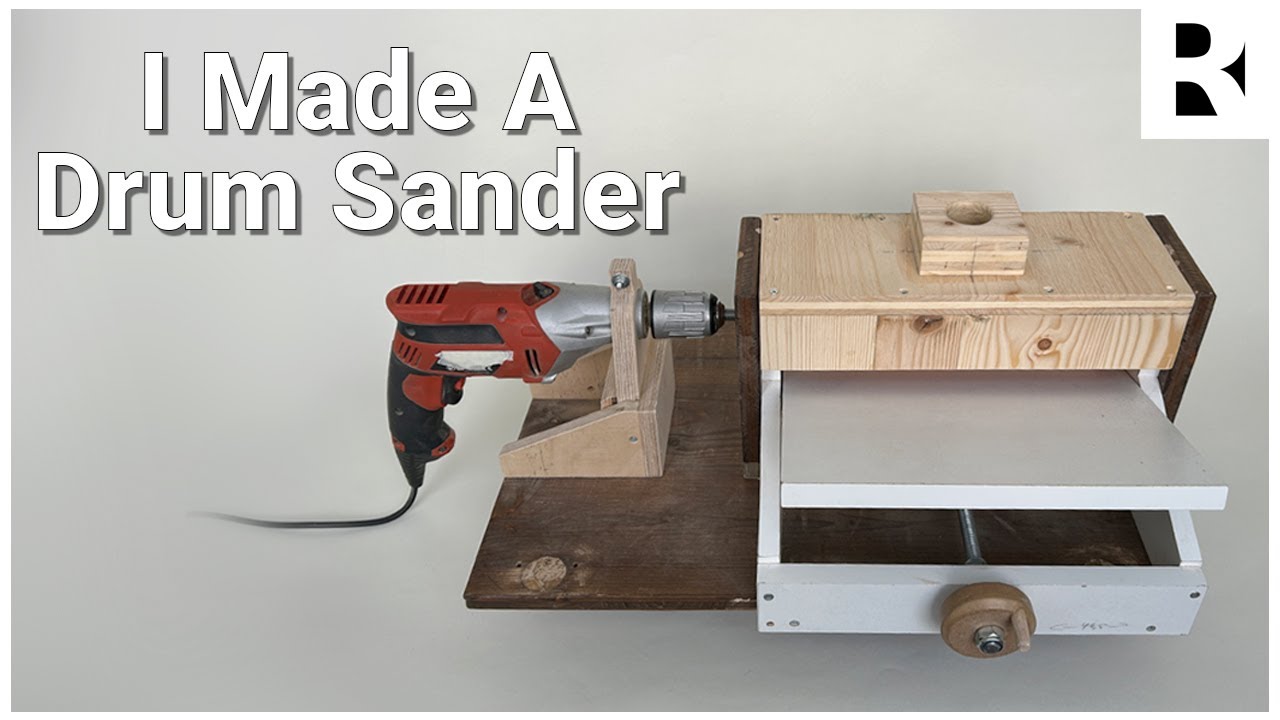 Building A Drum Sander Out Of Scrap Wood