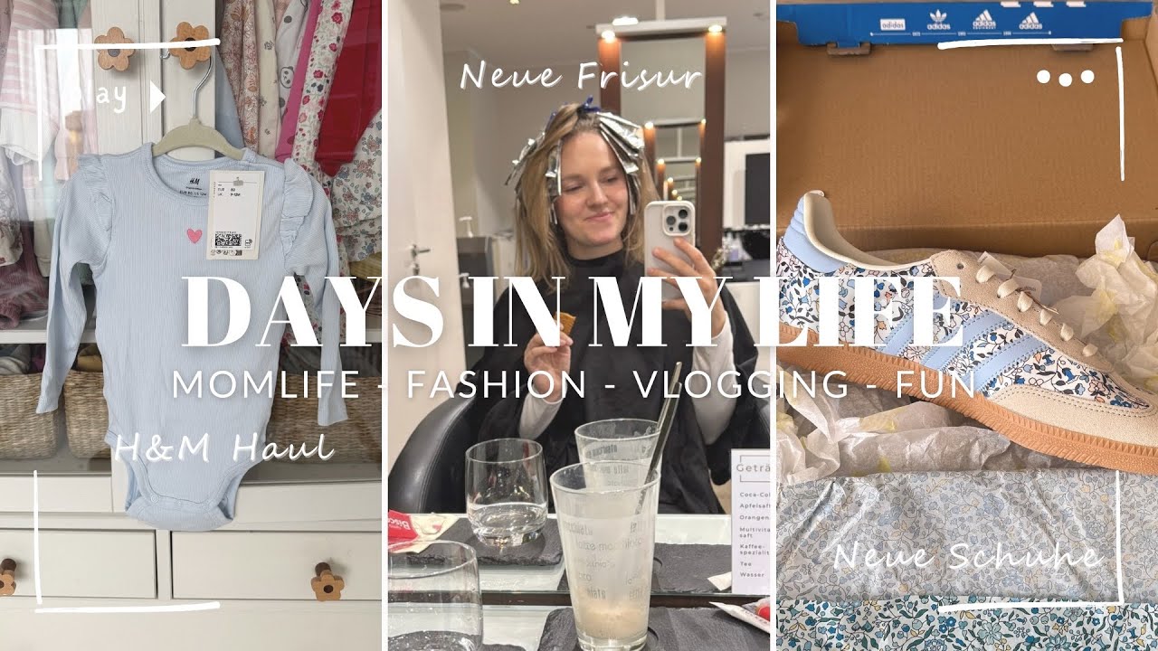DAYS IN MY LIFE - Neue Frisur, H&M Haul & Schlafmangel 💤