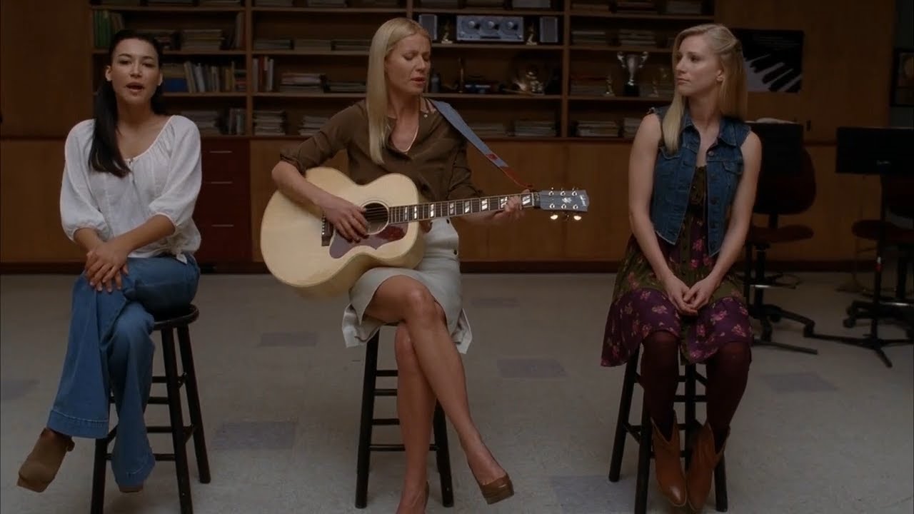 Landslide - Glee Cast - Gwyneth Paltrow, Naya Rivera & Heather Morris