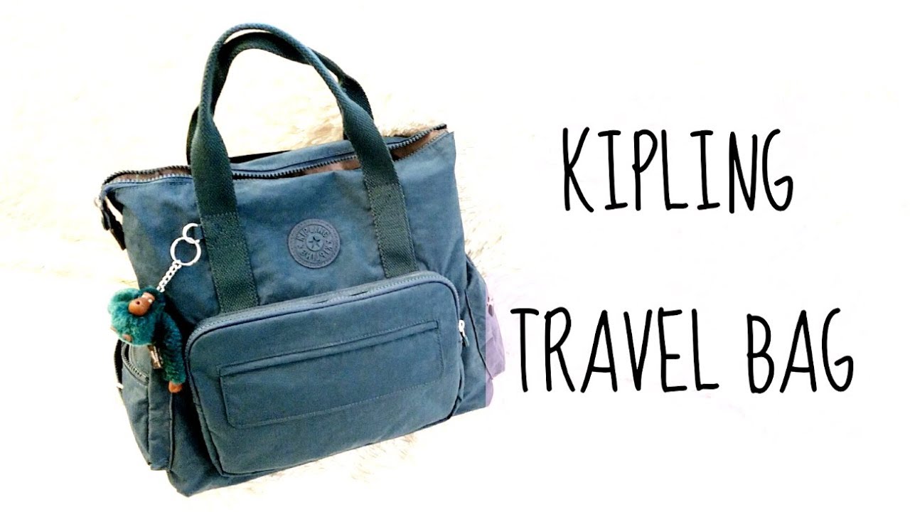 What's In My Carry On Bag/ Kipling Alvy Satchel Backpack