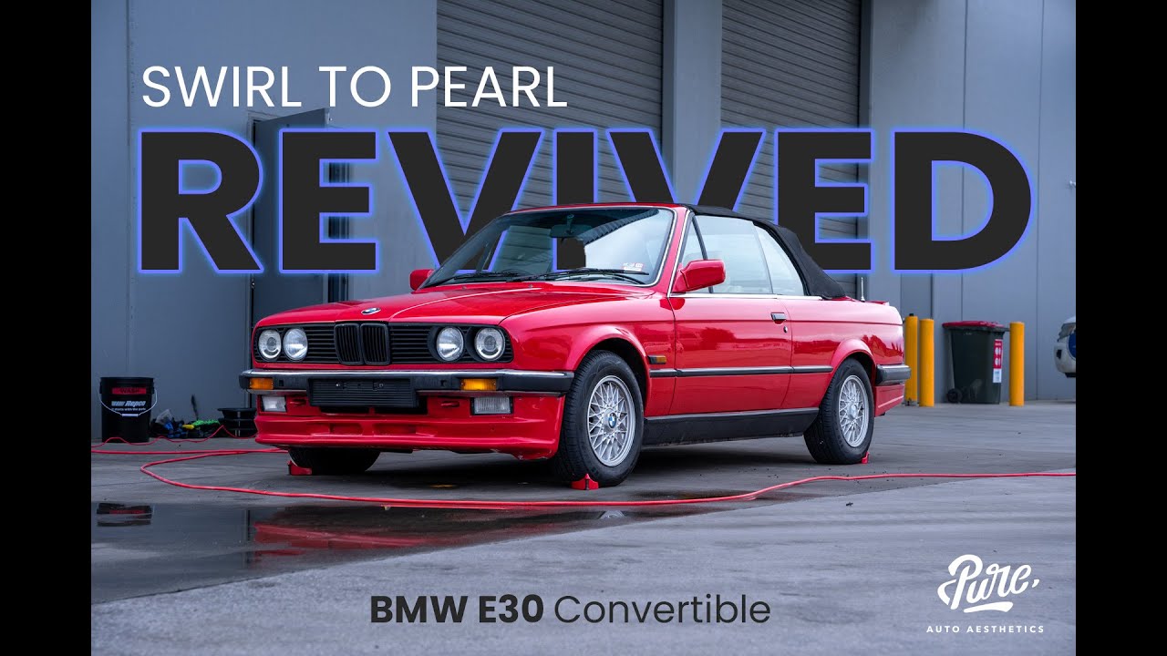Exterior Detail & Paint Correction | BMW E30 convertible | Pure Auto Aesthetics