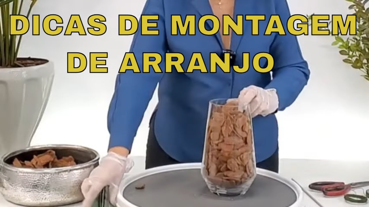 Como Montar um Arranjo de Orquídea Lindo e Fácil