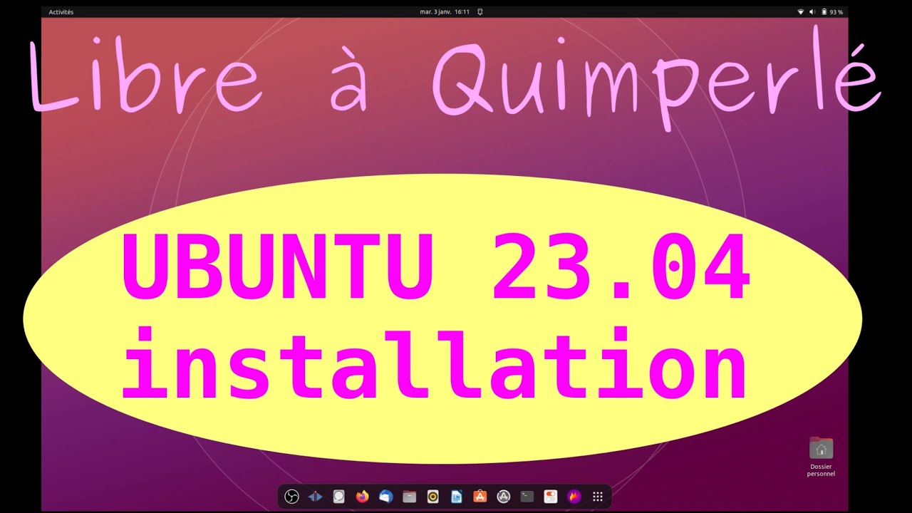 Ubuntu 23.04 installation