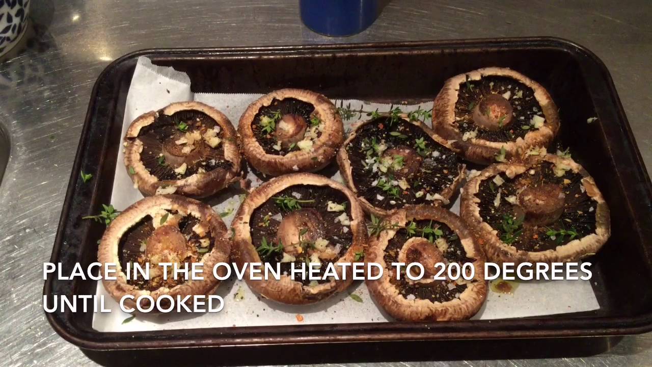 Oven Roasted Mushrooms