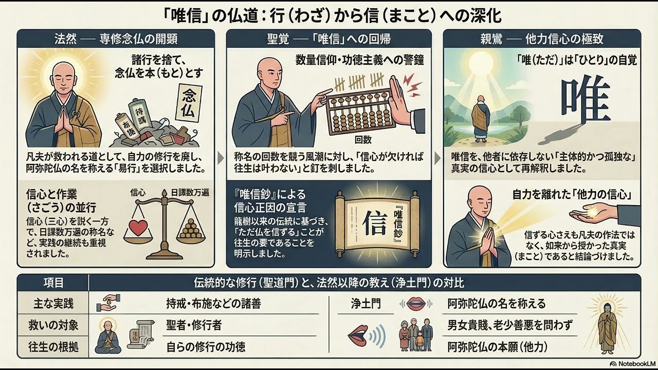 「唯信」の仏道