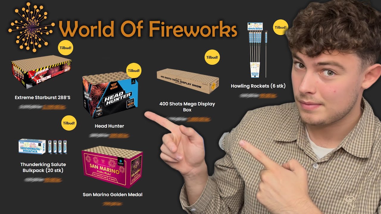 Kigger P&aring; World Of Fireworks Fyrv&aelig;rkeri 2025-2026