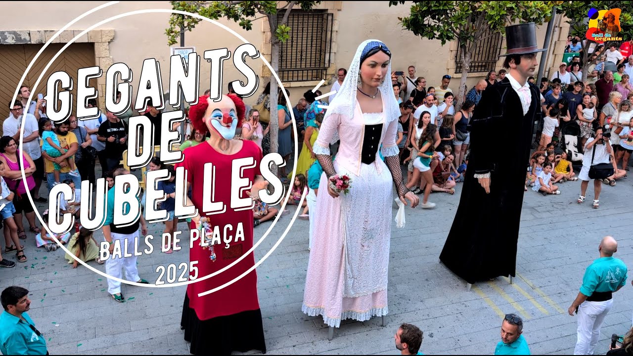 Final Èpic a la Plaça  - 39a Trobada de Gegants Cubelles 2025