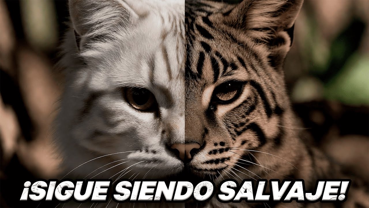 De dónde vienen los GATOS realmente  El ORIGEN del gato doméstico Mini Documental