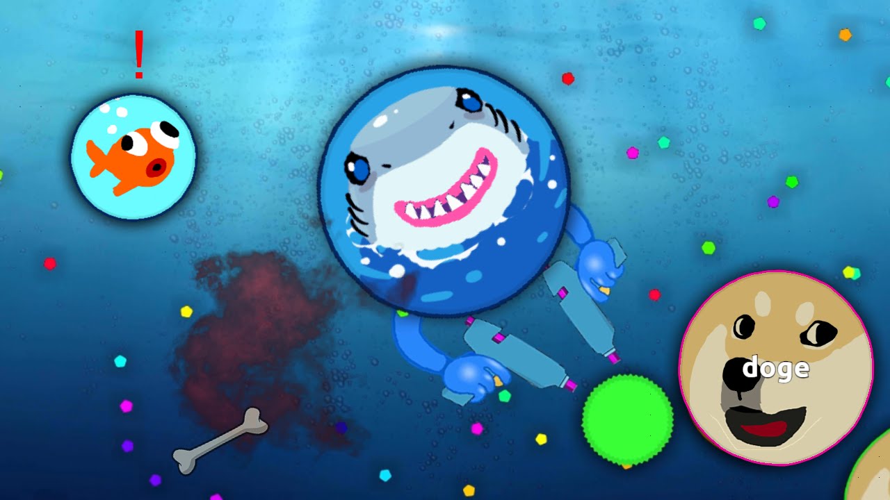 AGAR.IO ANIMATED - SHARK ATTACK PART 1