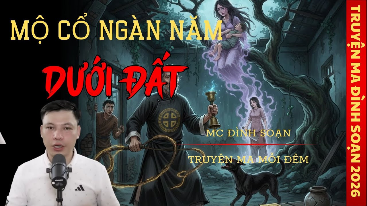 TRUYỆN MA MC ĐÌNH SOẠN : MỘ CỔ NGÀN NĂM DƯỚI ĐẤT | TRUYỆN MA CÓ THẬT