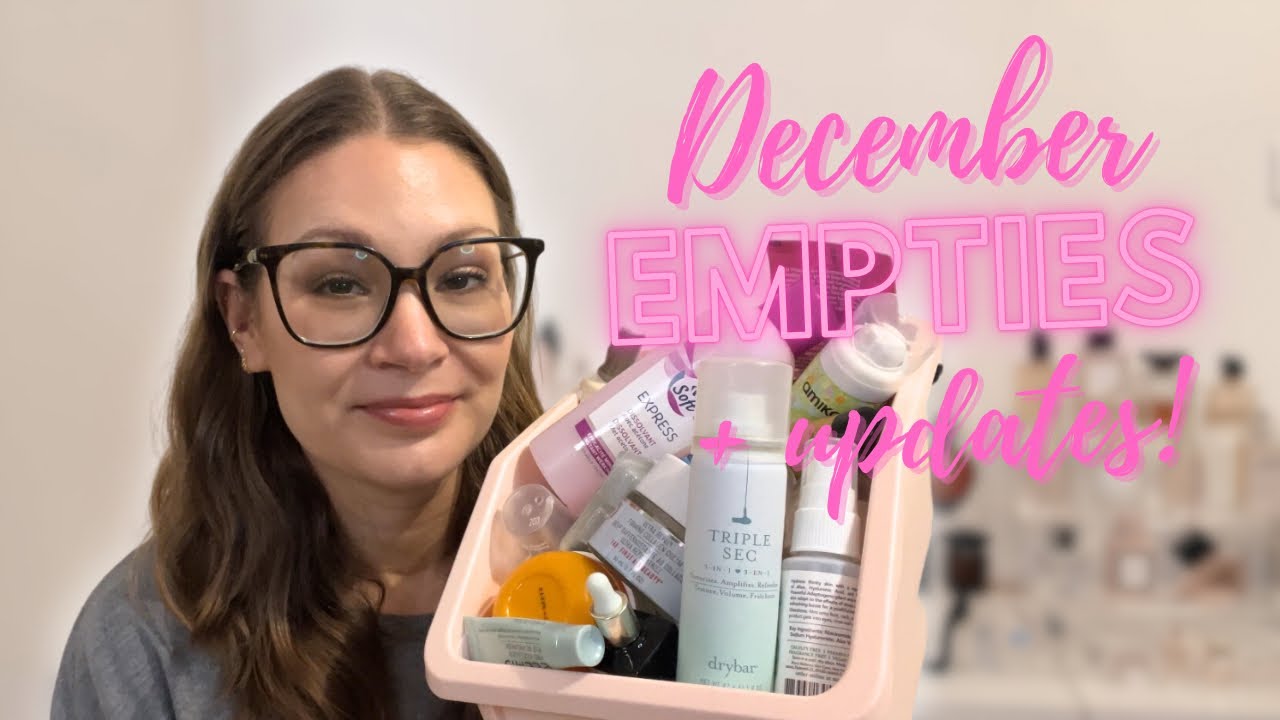 BEAUTY EMPTIES 2024 || December Empties // Plus some changes