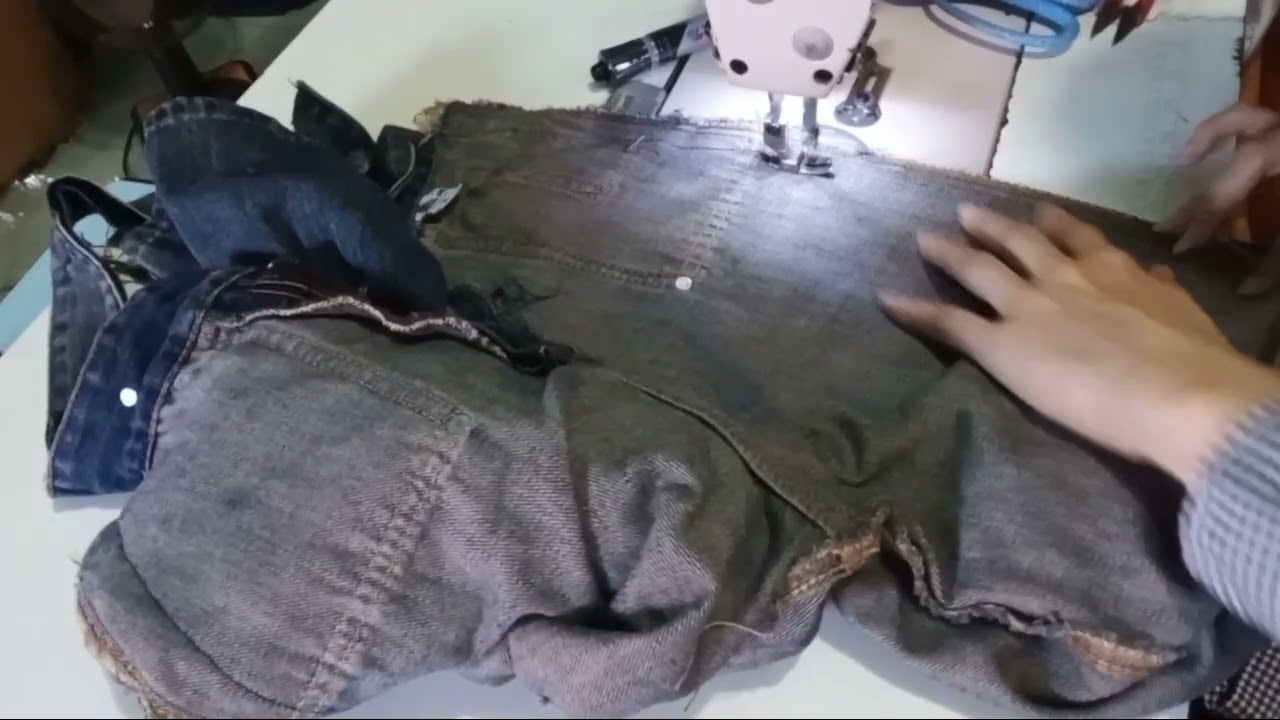 CÁCH BÓP LƯNG QUẦN JEAN NHANH VÀ ĐẸP- THẢNH THƠI chuyên sửa quần áo