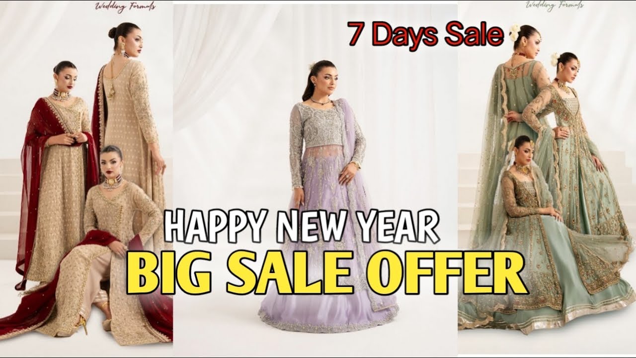 PARTY WEAR BIG SALE OFFER ONLY 7 DAYS……