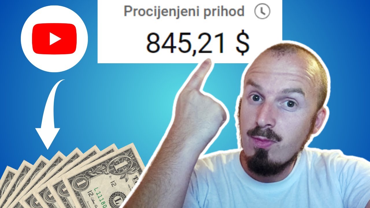 Kako mi YouTube Isplaćuje PARE?