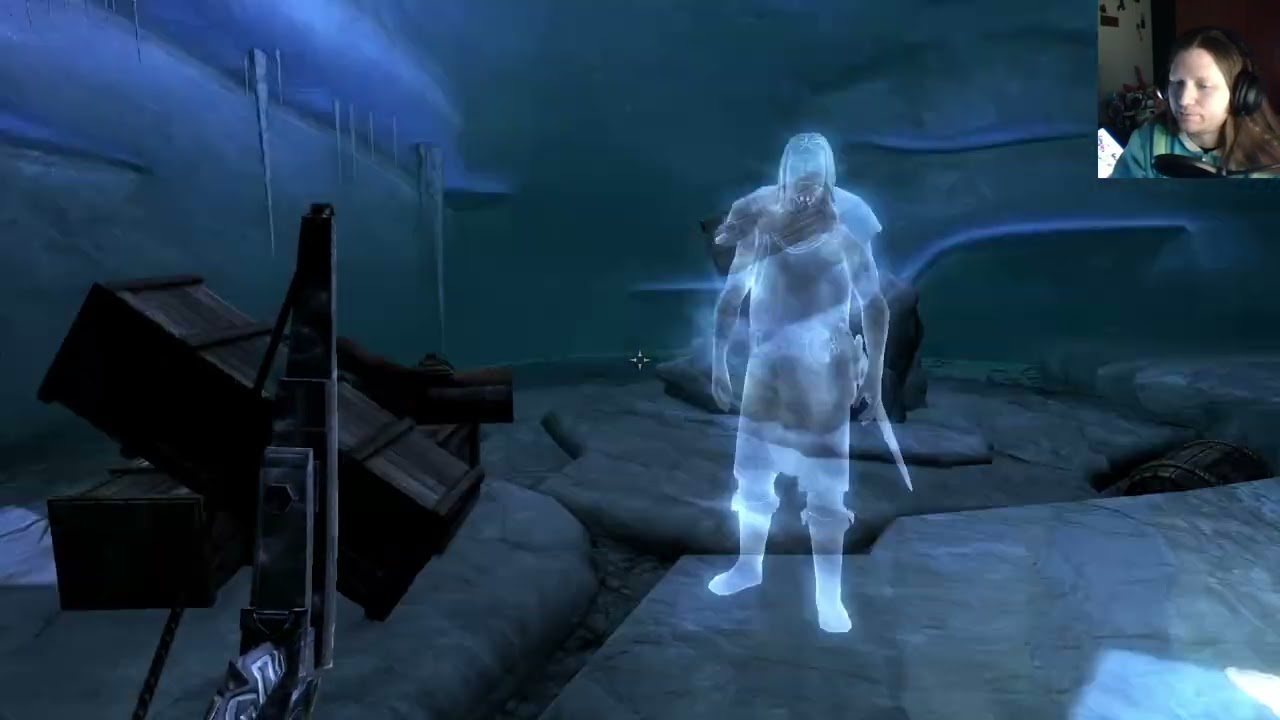 The cold kinda bothers him, anyway - Skyrim Permadeath