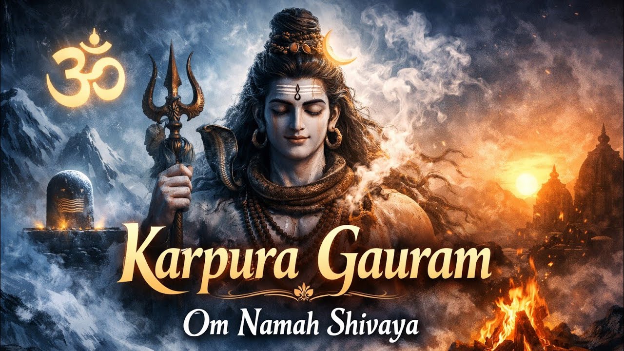 #Karpura gauram song #siva bhajana 