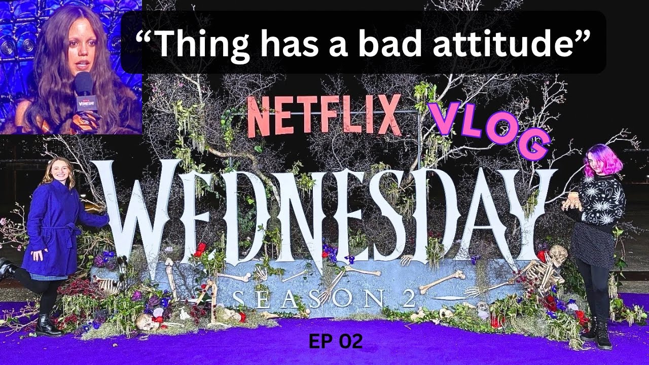 Netflix invited me to Wednesday Island ! | Season 2 Premiere Sydney | VLOG - EP02