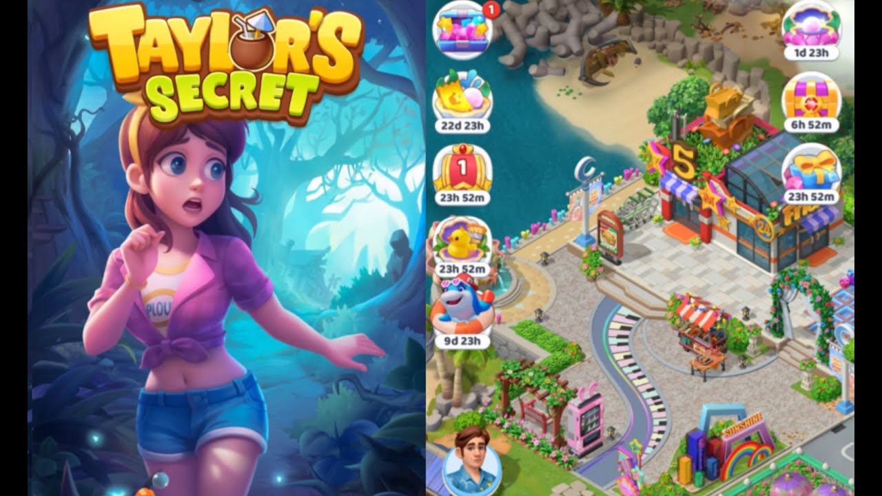 Taylor's Secret: Merge Story | 🍦Level  12-13  🍹Part 11 🌮🥙