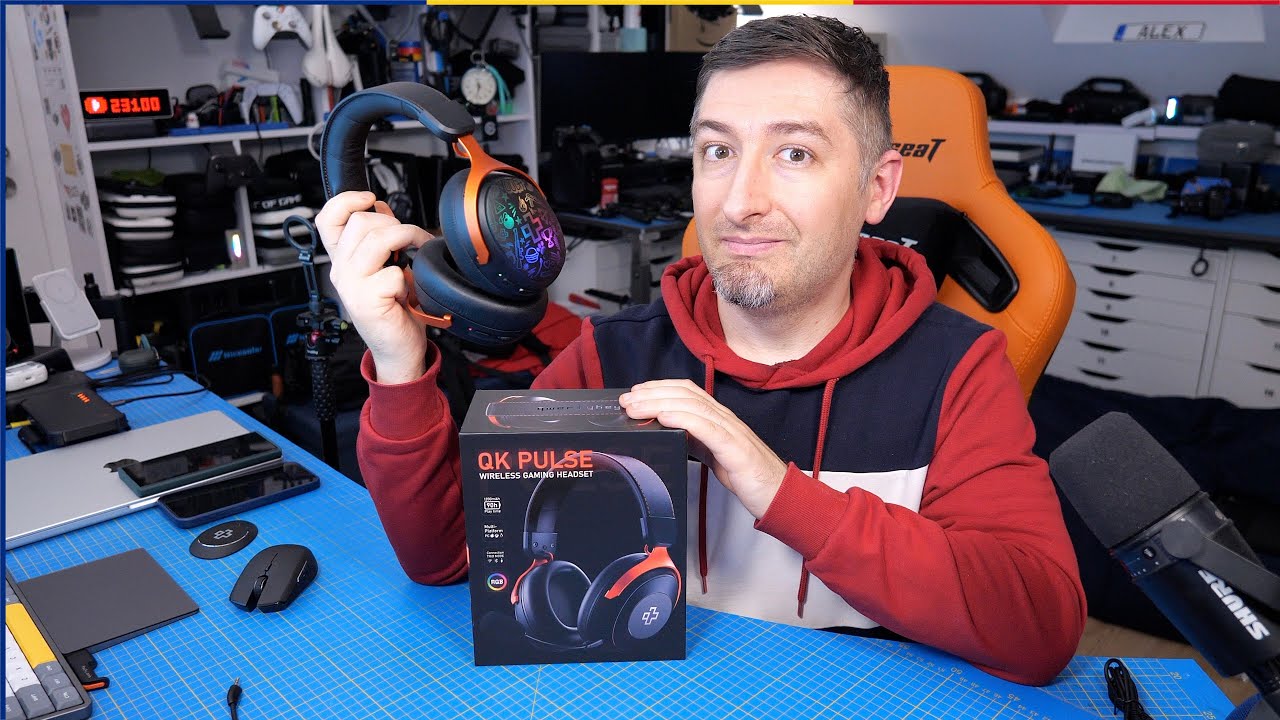 QwertyKey Pulse - Căștile de gaming pentru orice dispozitiv