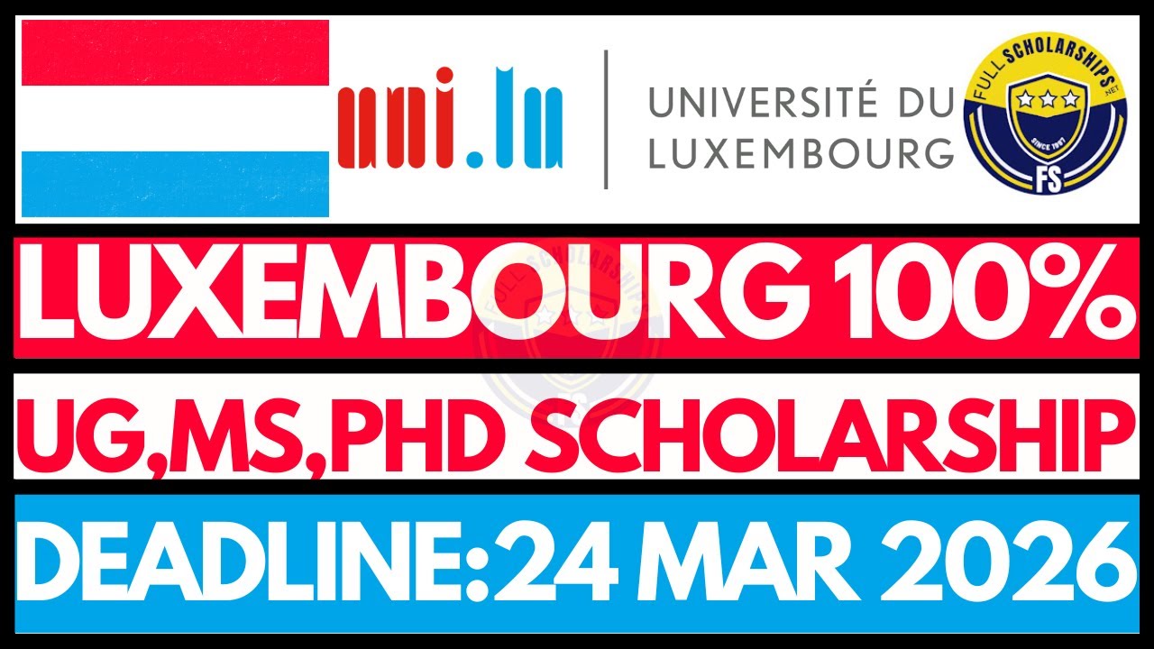 University of Luxembourg Scholarships 2026 | Bachelors, Masters & PhD | How to Apply for Luxembourg