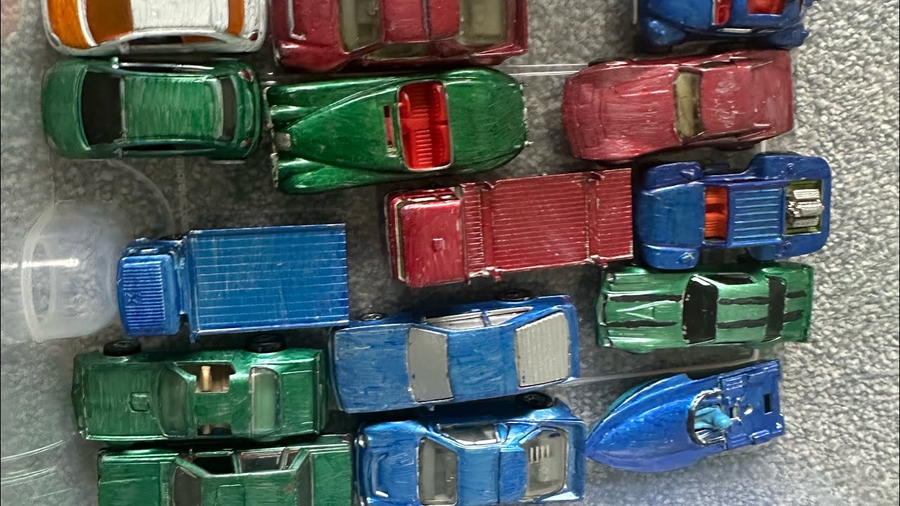 Bat lad’s restored (model) car collection 1