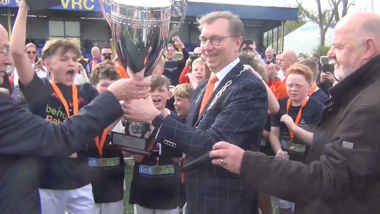 De finale schoolvoetbal jongens 2023 in Veenendaal