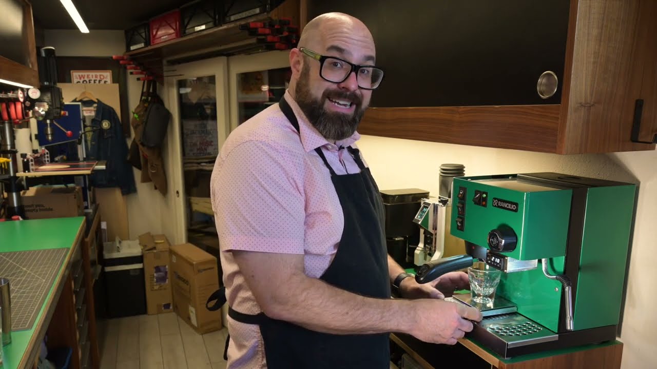 How I brew espresso on my  Rancilio Silvia Espresso Machine