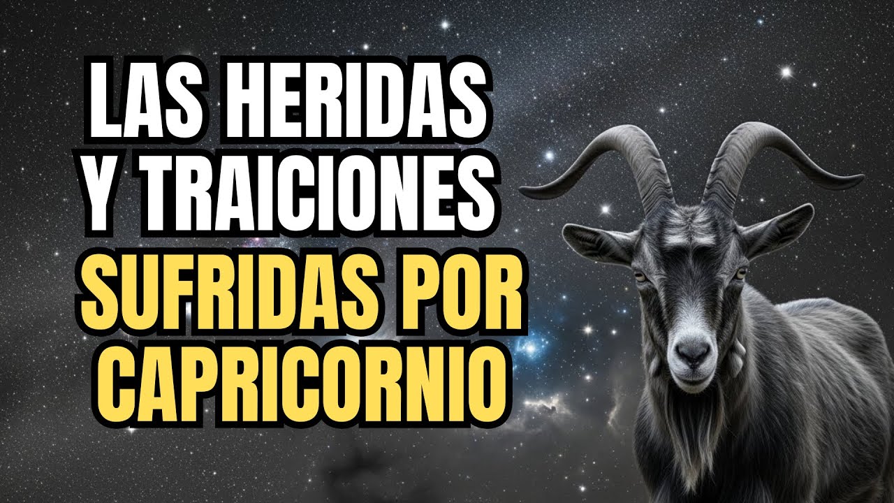 Capricornio has pasado por dolores, traiciones, soledad este video es para ti. 