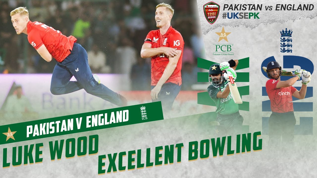 Luke Wood Excellent Bowling | Pakistan vs England | 1st T20I 2022 | PCB | MU2L